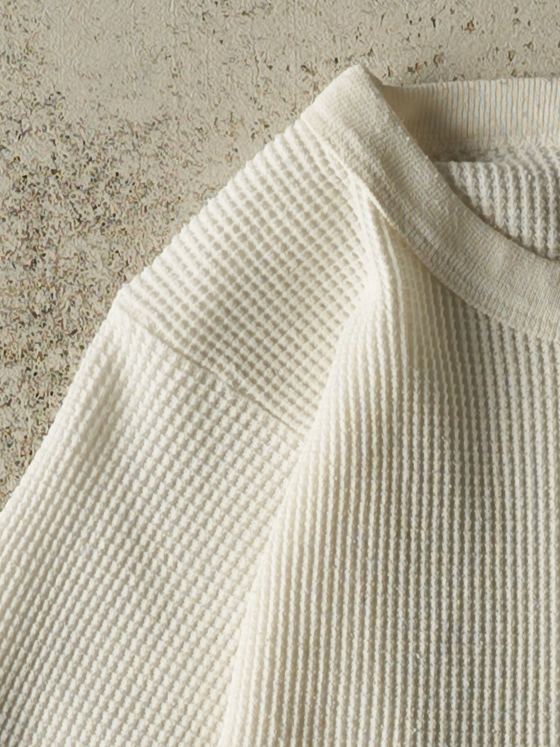 Vintage 90s White Thermal Long Sleeve (XXS)