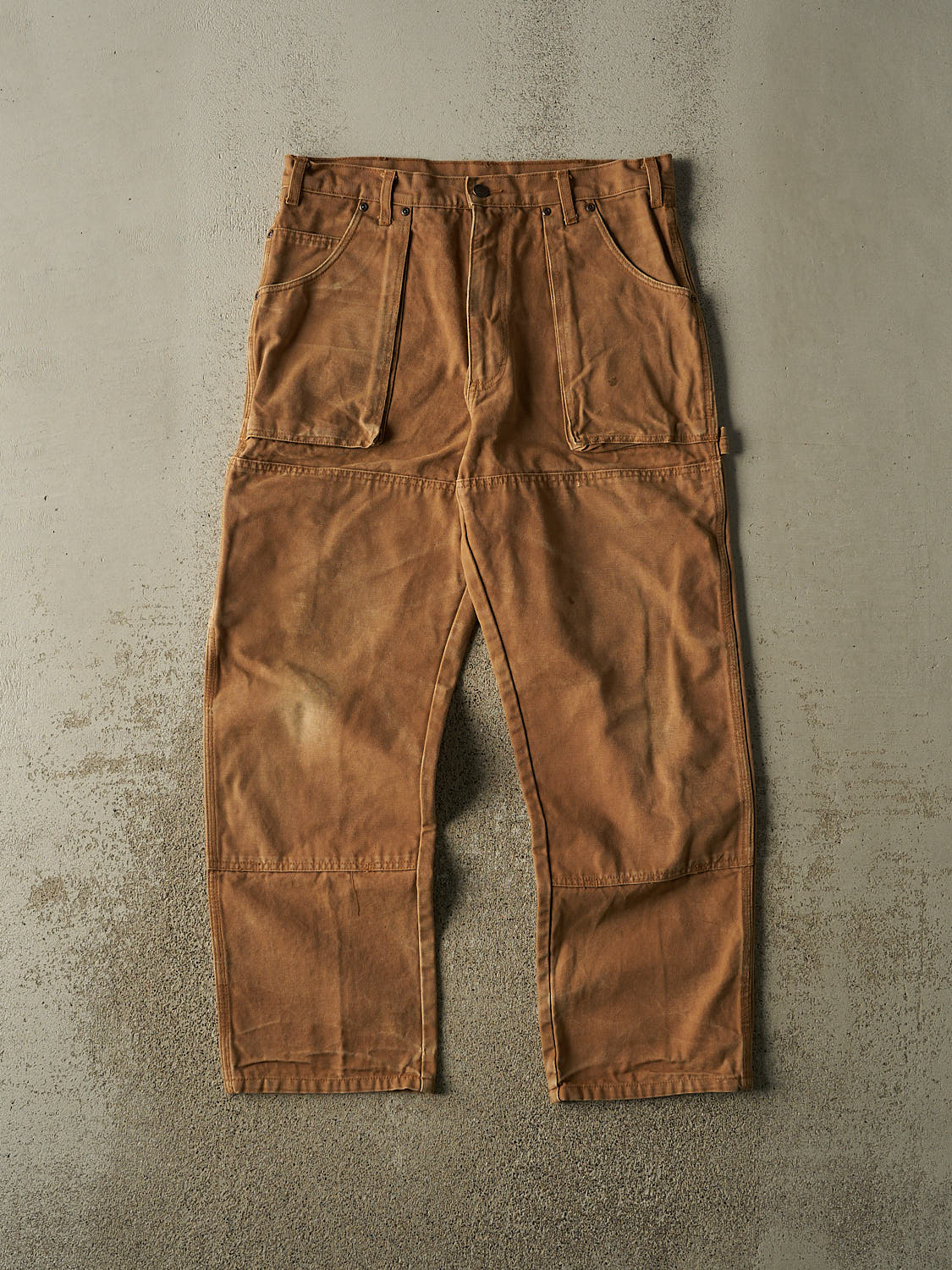 Vintage 90s Camel Dickies L Pocket Carpenter Pants (34x29.5)
