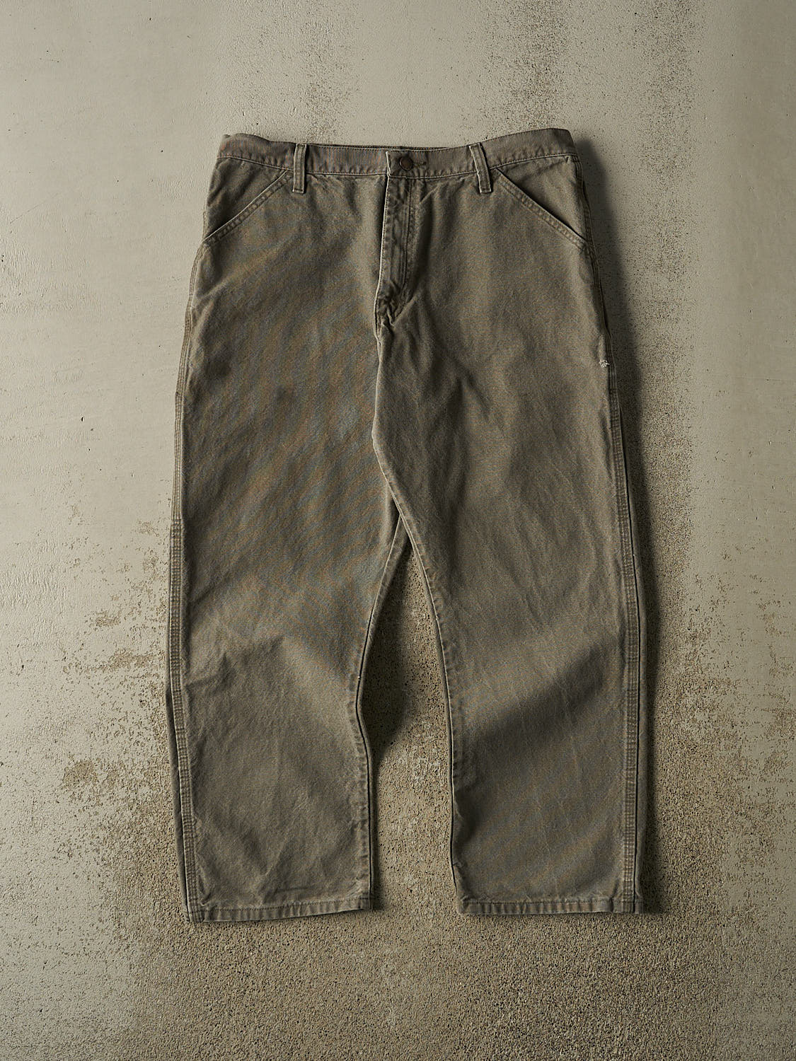 Vintage 90s Green Rustler Carpenter Pants (34x27.5)