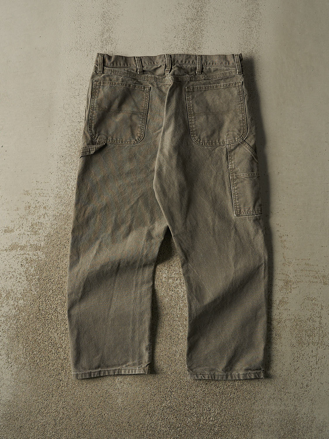 Vintage 90s Green Rustler Carpenter Pants (34x27.5)