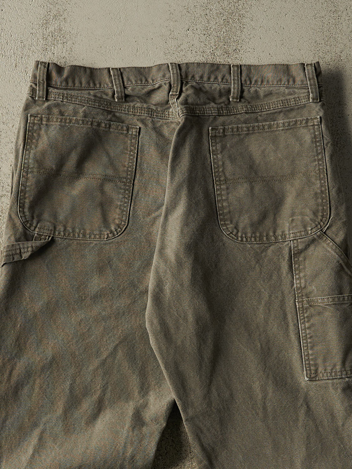Vintage 90s Green Rustler Carpenter Pants (34x27.5)