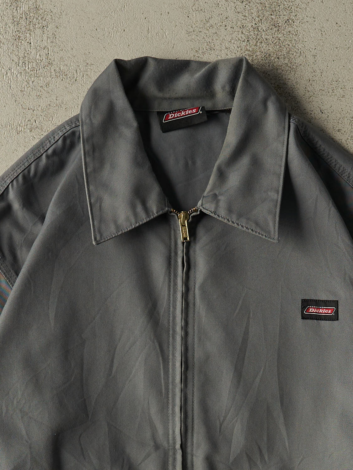 Vintage Y2K Grey Dickies Work Jacket (XL)