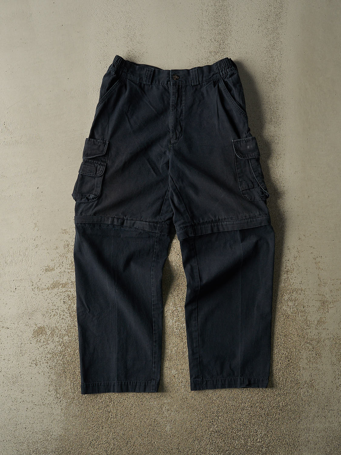 Vintage Y2K Navy Blue Wind River Zip Off Cargo Pants (31x29)