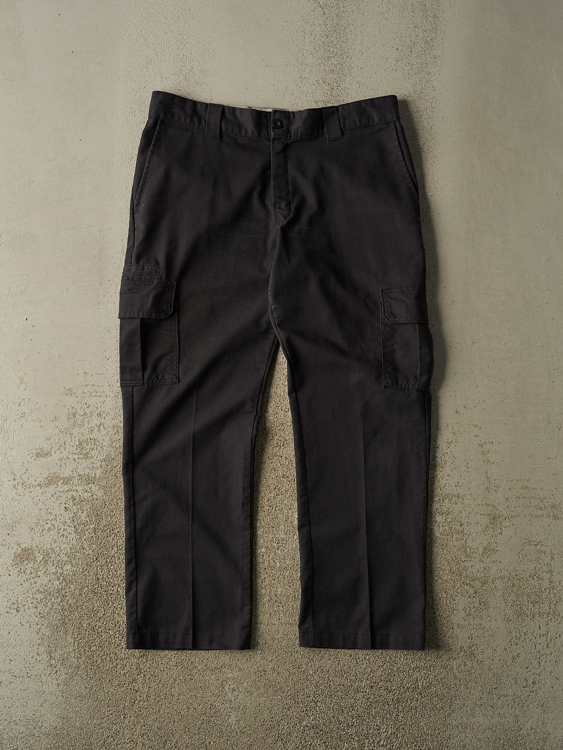 Vintage Y2K Black Dickies Cargo Work Pants (36x29)