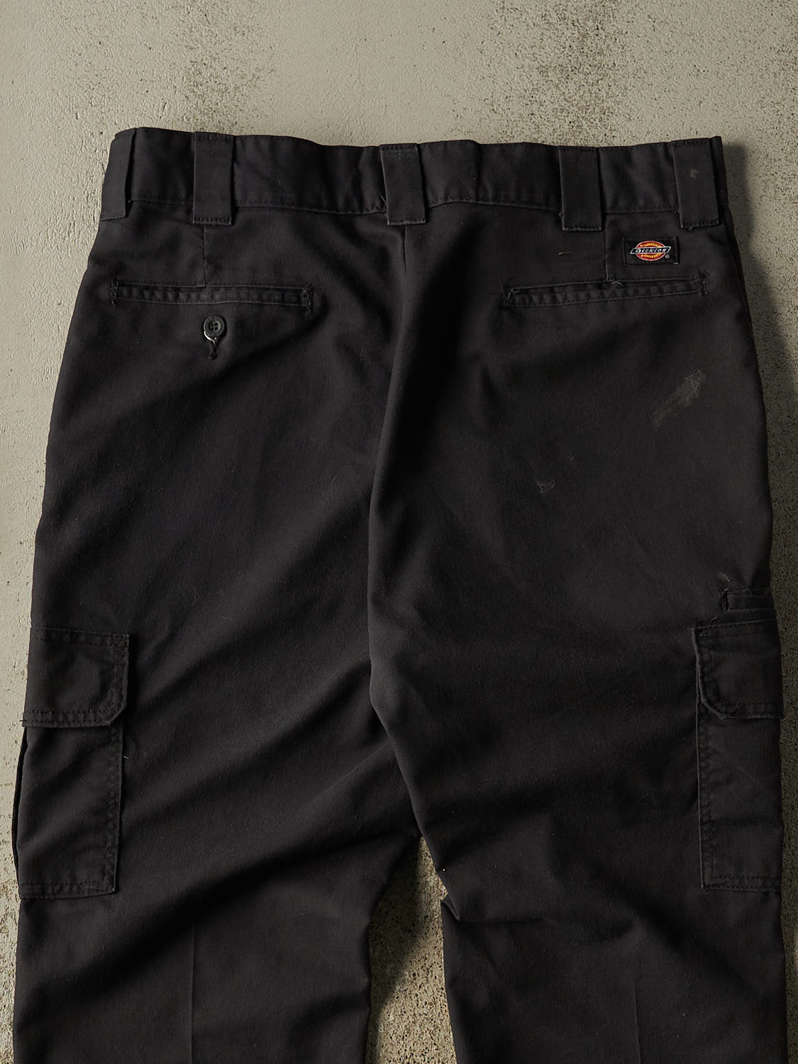 Vintage Y2K Black Dickies Cargo Work Pants (36x29)