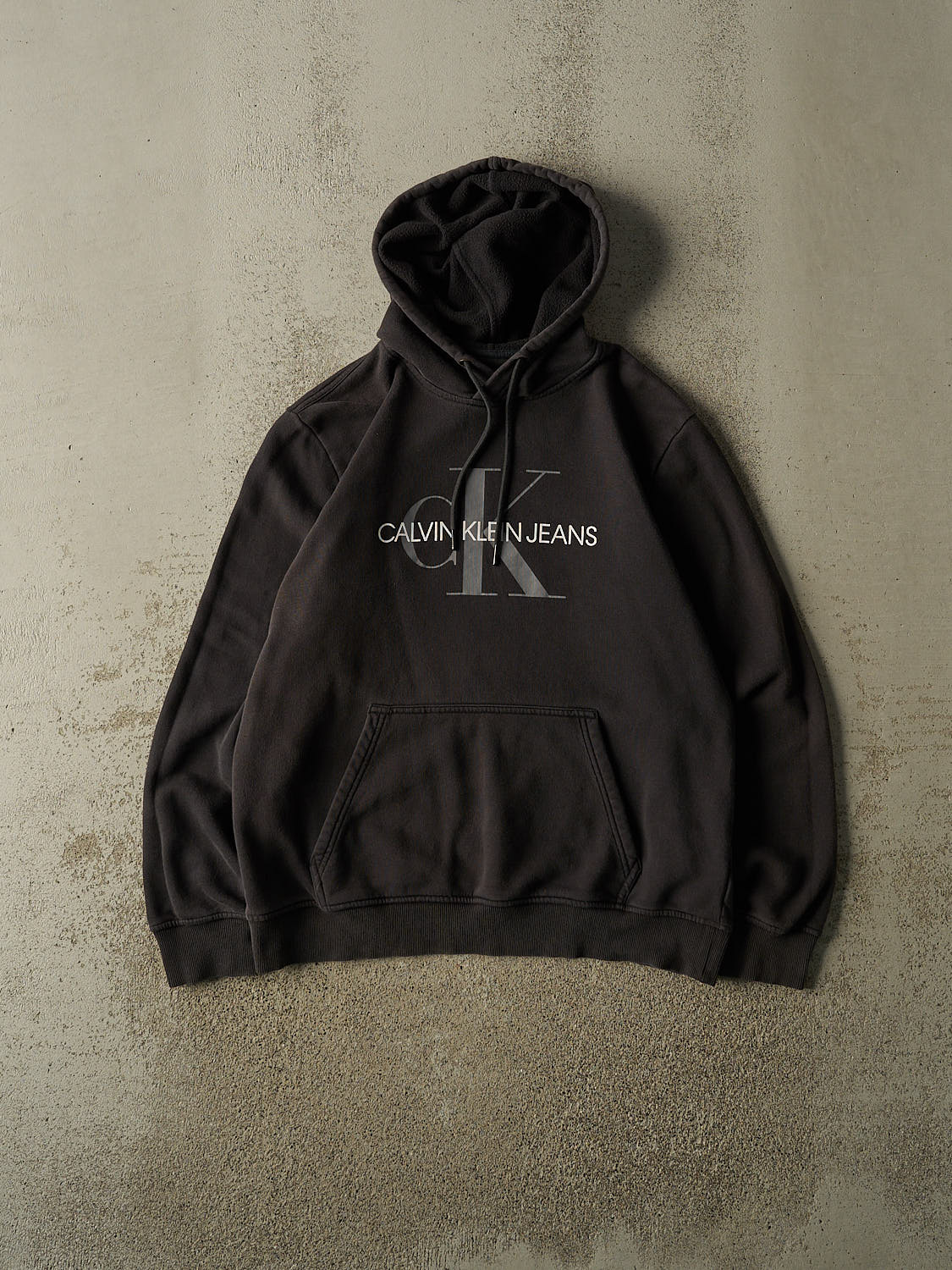 Vintage Y2K Black Calvin Klein Jeans Hoodie (M/L)