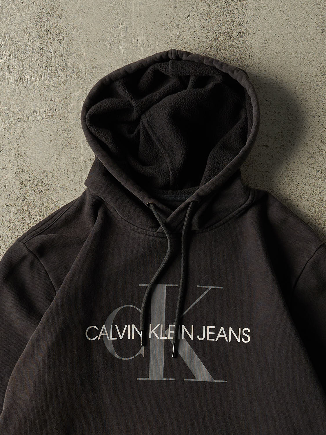 Vintage Y2K Black Calvin Klein Jeans Hoodie (M/L)