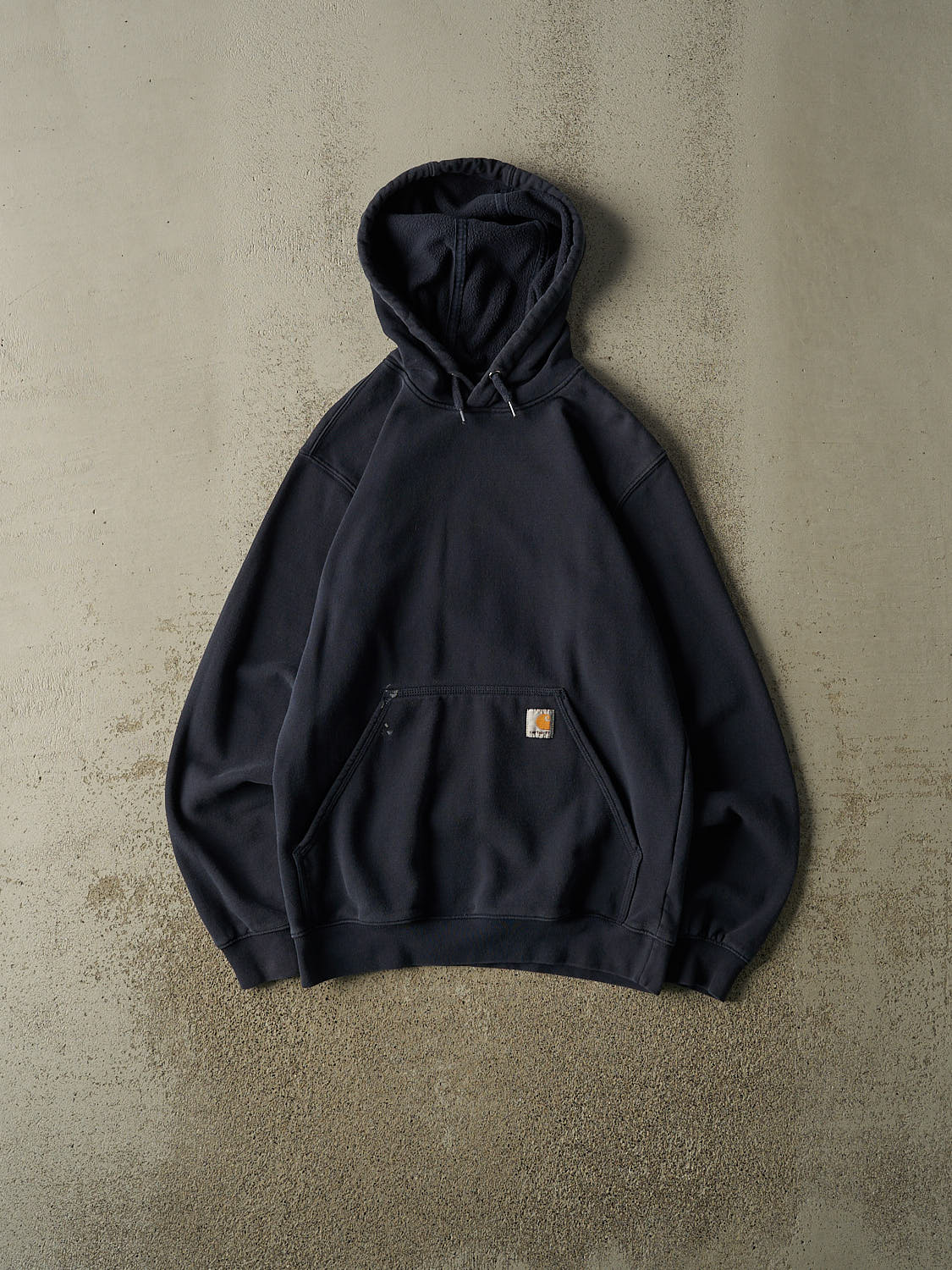 Vintage Y2K Navy Blue Carhartt Hoodie (M)