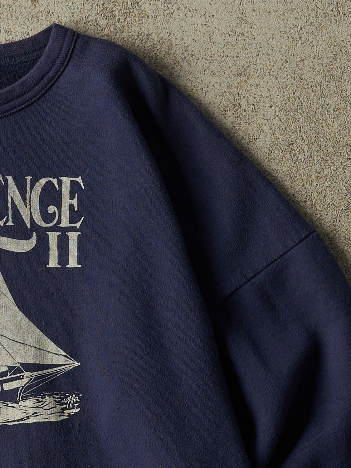 Vintage 90s Navy Blue St. Lawrence II Crewneck (M/L)