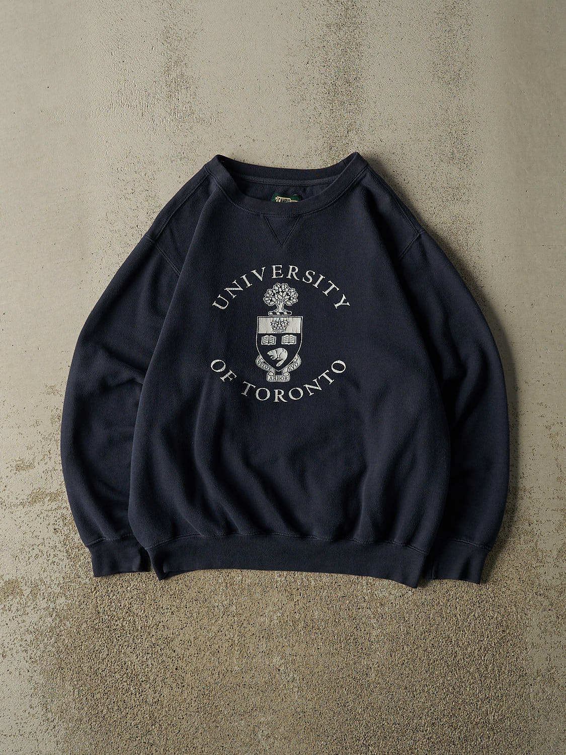 Vintage 90s Navy Blue University of Toronto Crewneck (S/M)