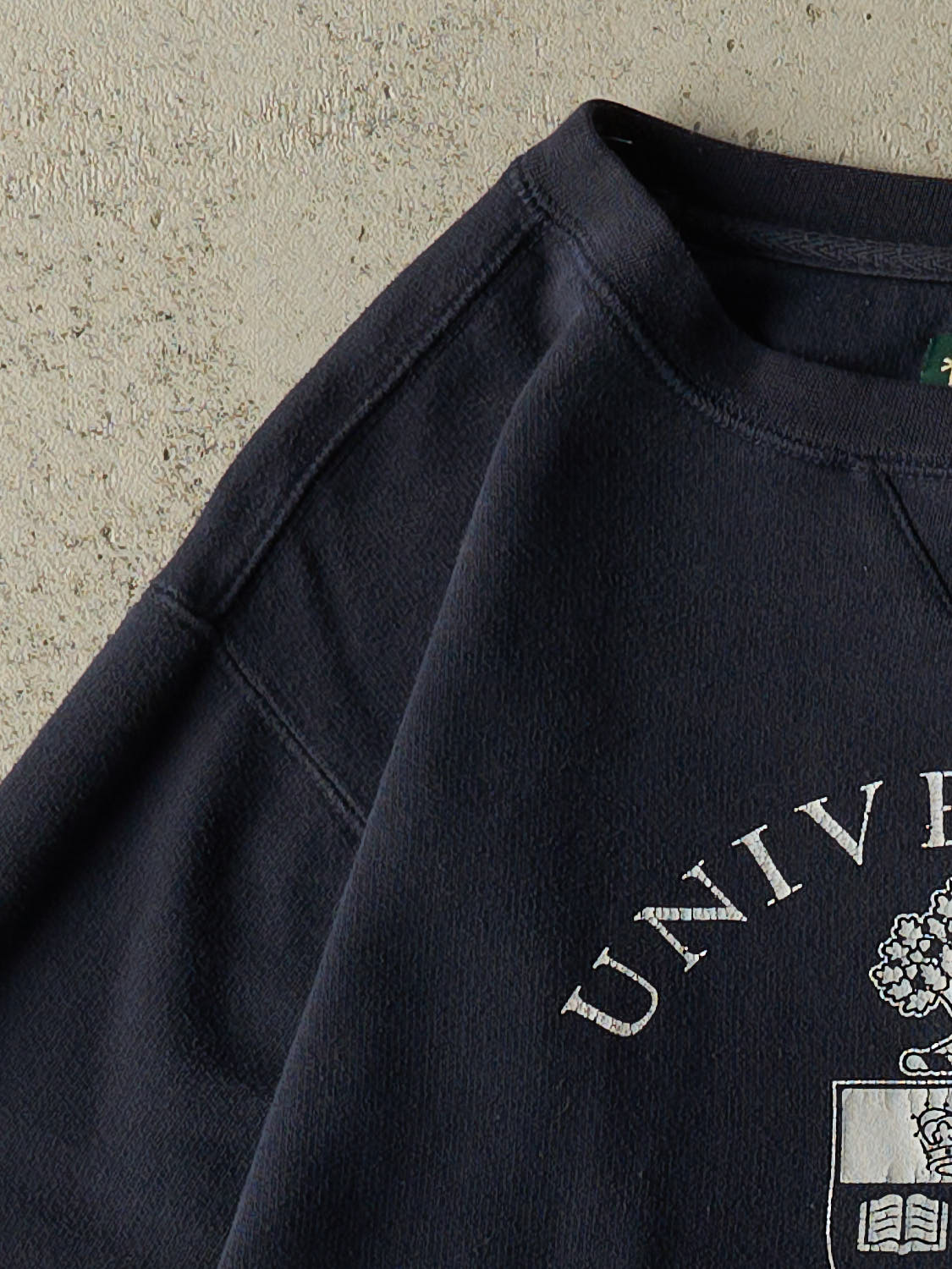 Vintage 90s Navy Blue University of Toronto Crewneck (S/M)