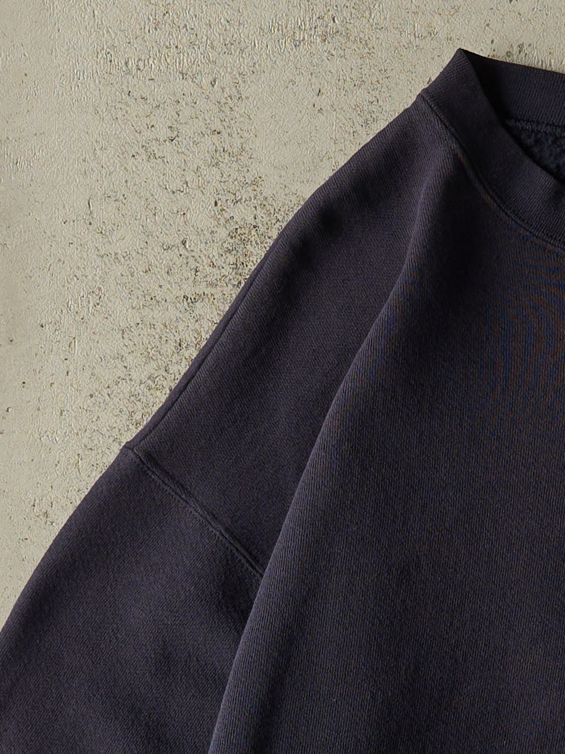 Vintage 90s Navy Blue Blank Crewneck (L/XL)