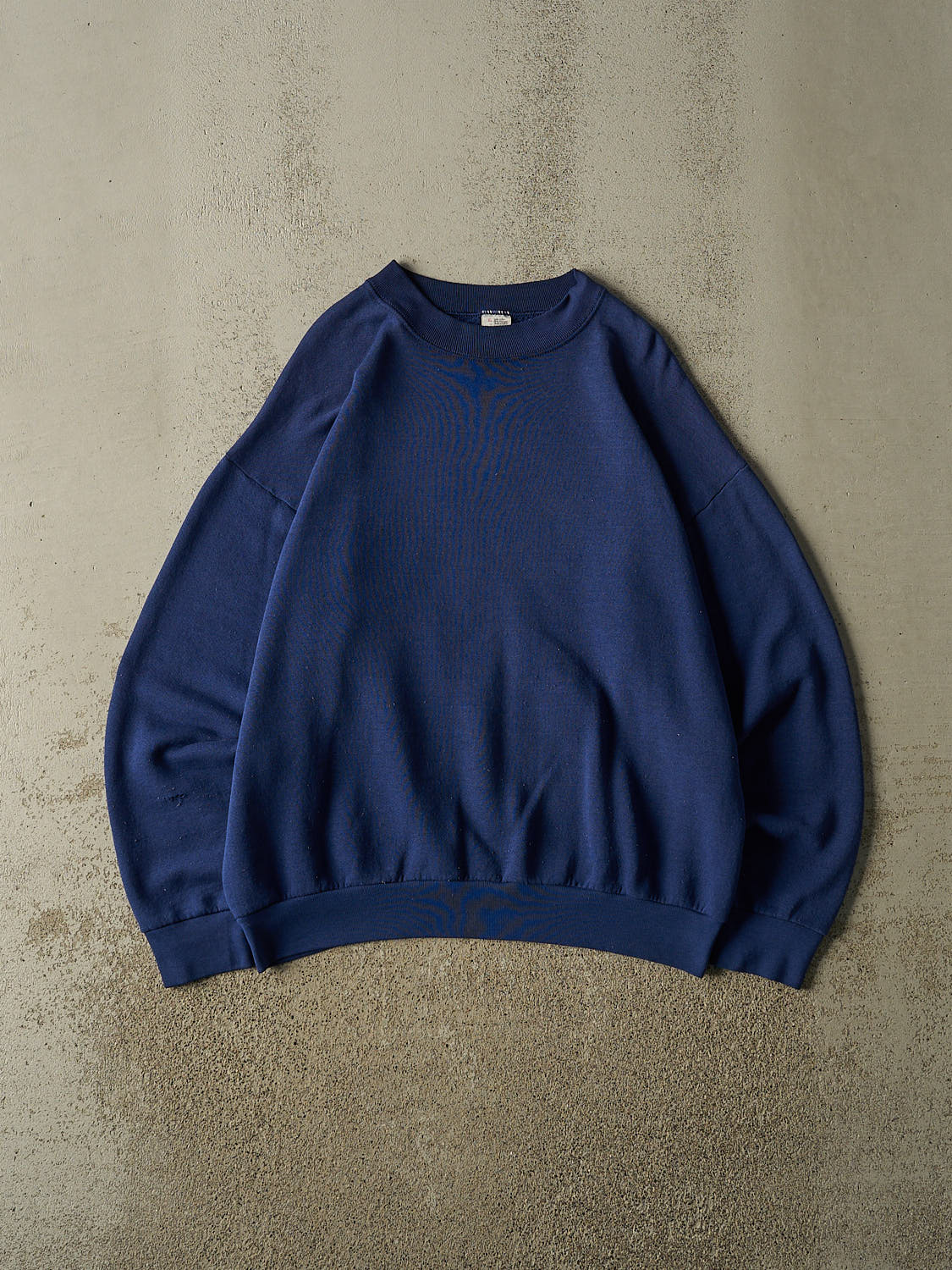 Vintage 90s Blue Blank Crewneck (XL)