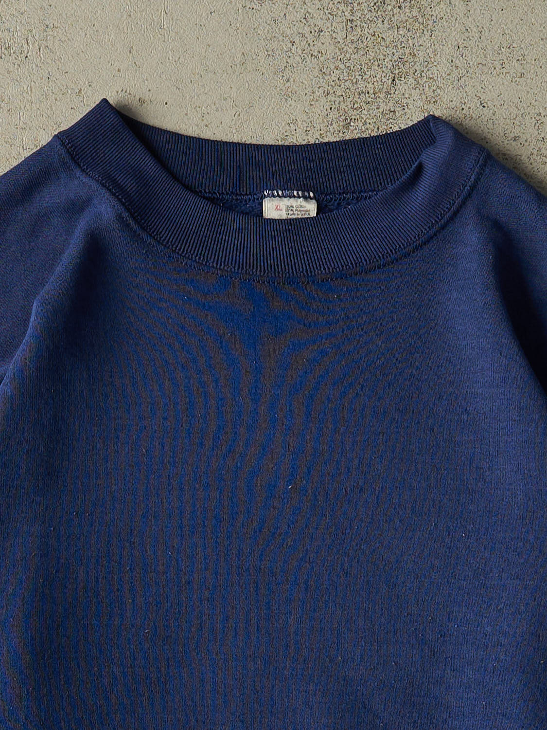 Vintage 90s Blue Blank Crewneck (XL)