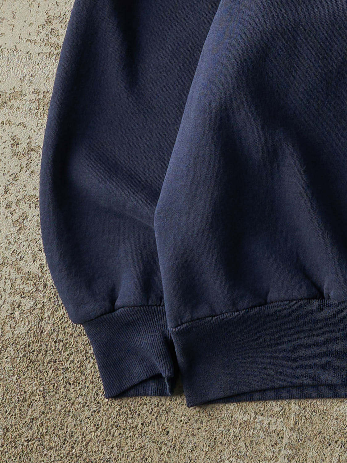 Vintage 90s Navy Blue Blank Crewneck (L/XL)