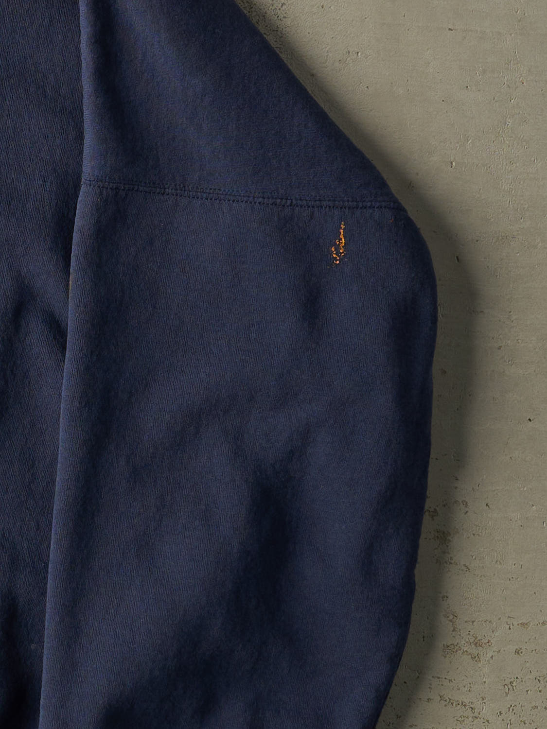 Vintage 90s Navy Blue Blank Crewneck (L/XL)