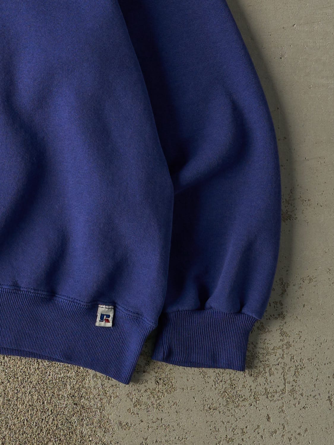 Vintage 90s Blue Russell Athletic Blank Crewneck (XL)