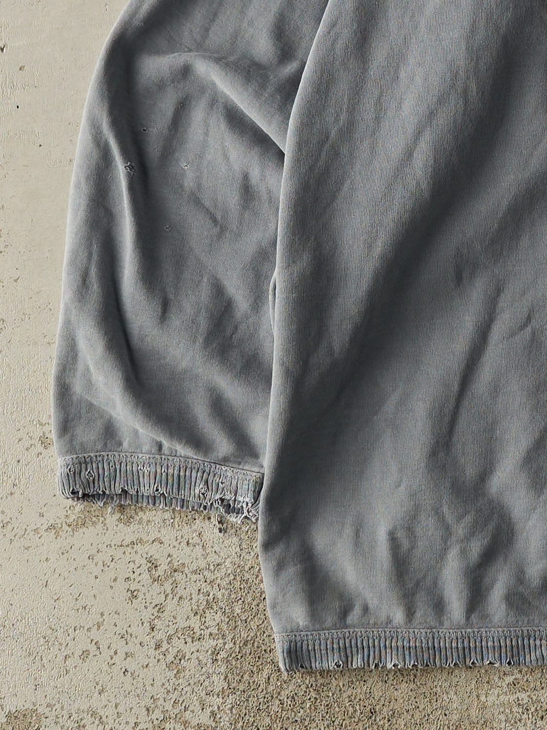 Vintage 90s Washed Blue Banff Embroidered Crewneck (XXL/XXL)