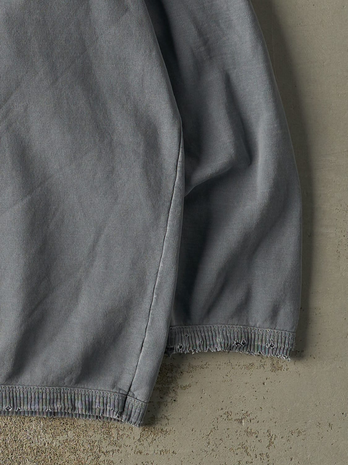 Vintage 90s Washed Blue Banff Embroidered Crewneck (XXL/XXL)