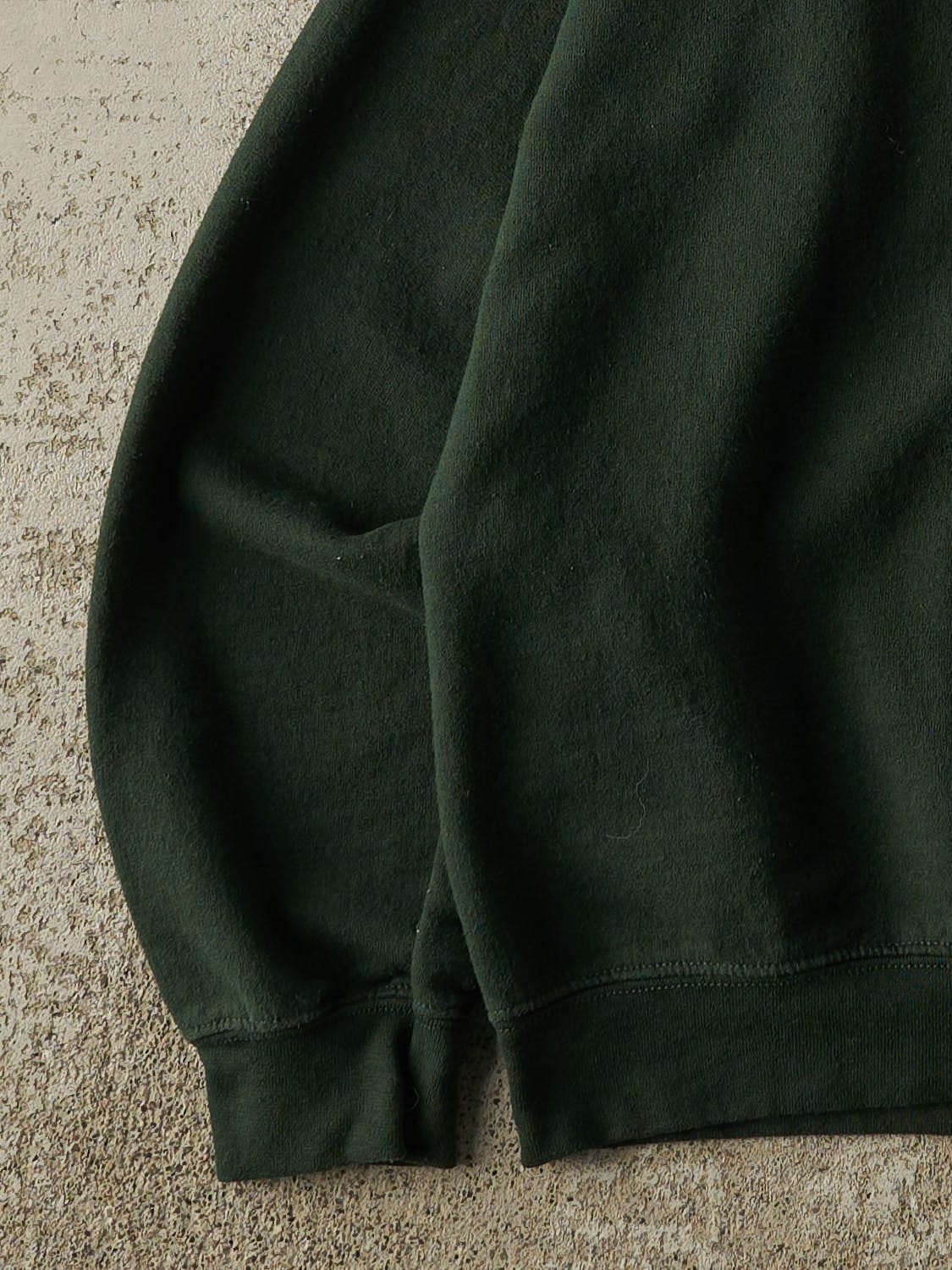 Vintage 90s Green Nike Bootleg Embroidered Crewneck (S)