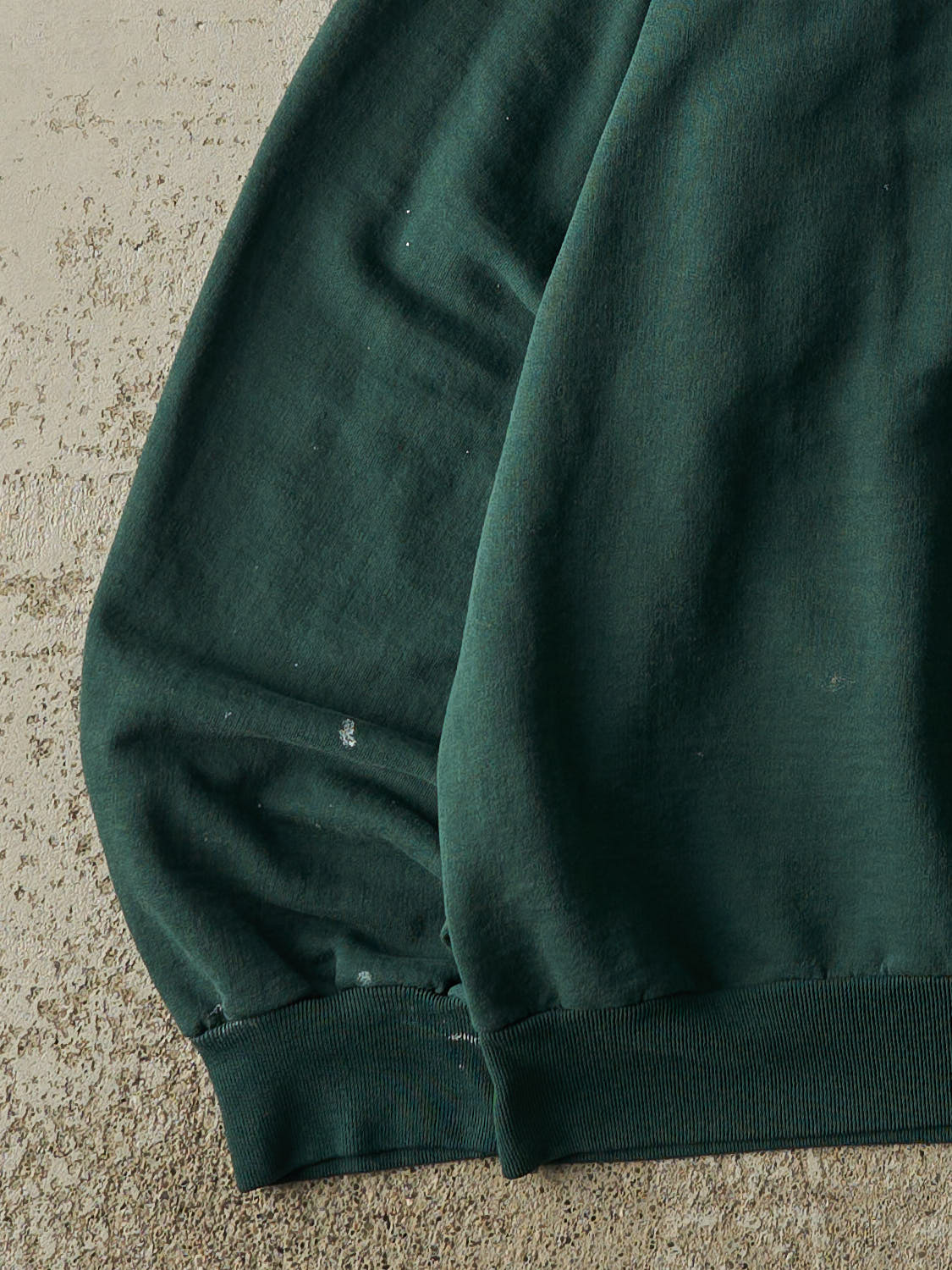 Vintage 80s Green Blank Crewneck (M)