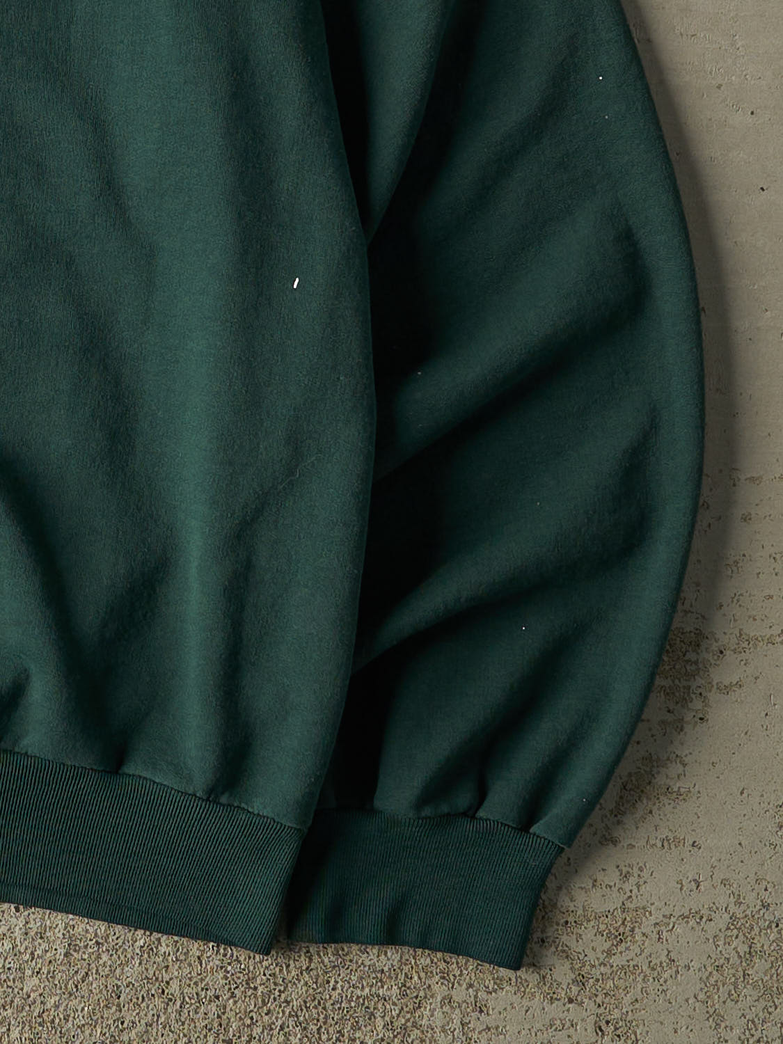 Vintage 80s Green Blank Crewneck (M)