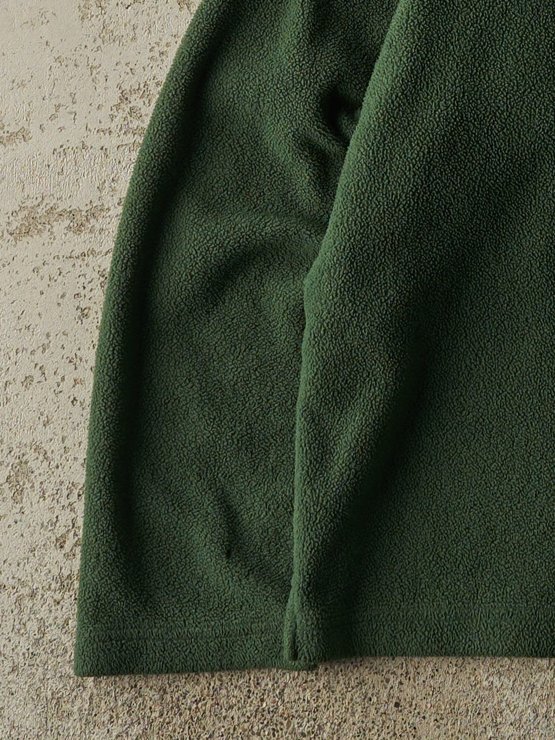 Vintage 90s Green Northern Elements Quarter Zip Fleece (M/L)