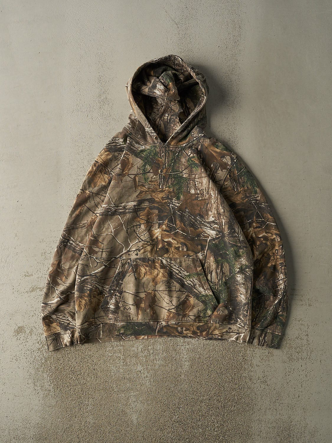 Vintage 90s Camo Realtree Blank Hoodie (L)