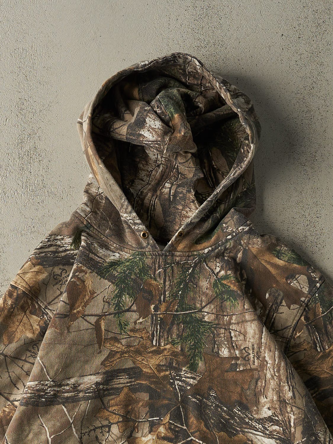 Vintage 90s Camo Realtree Blank Hoodie (L)