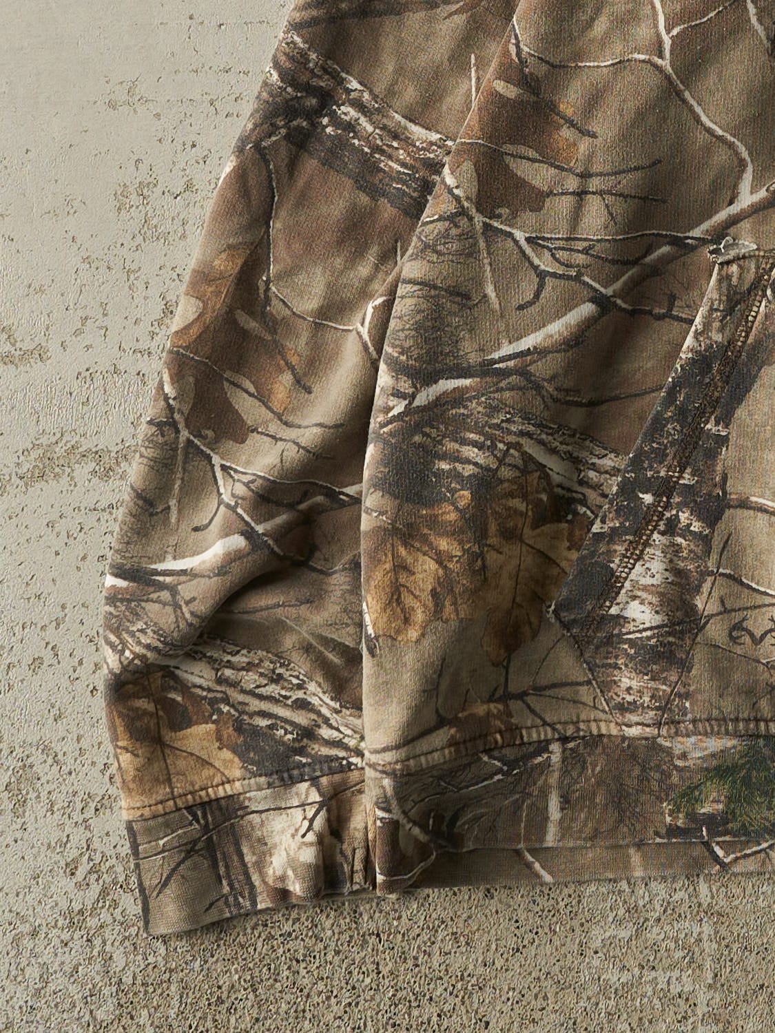 Vintage 90s Camo Realtree Blank Hoodie (L)