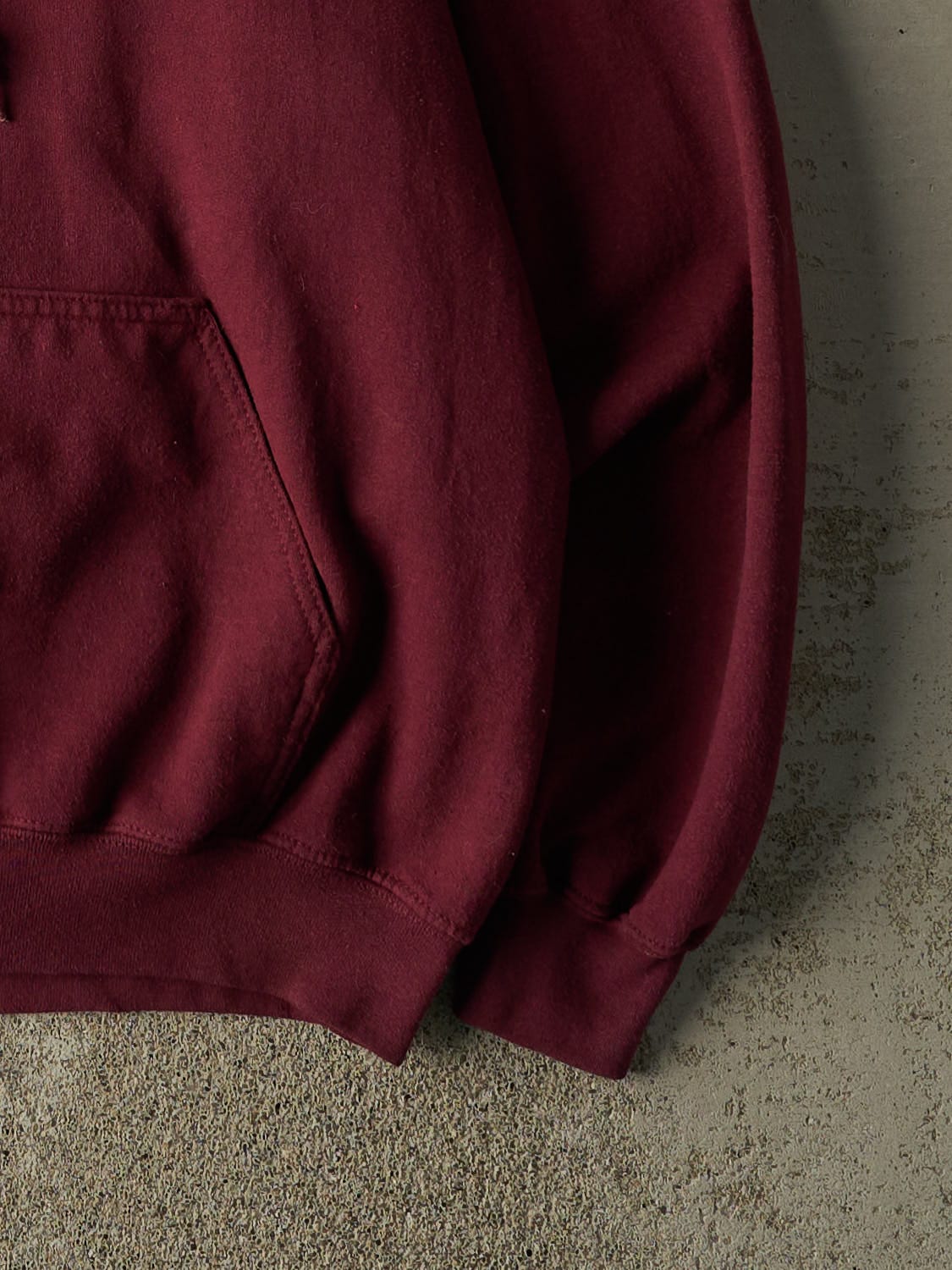 Vintage 90s Burgundy Oxford University Hoodie (M)