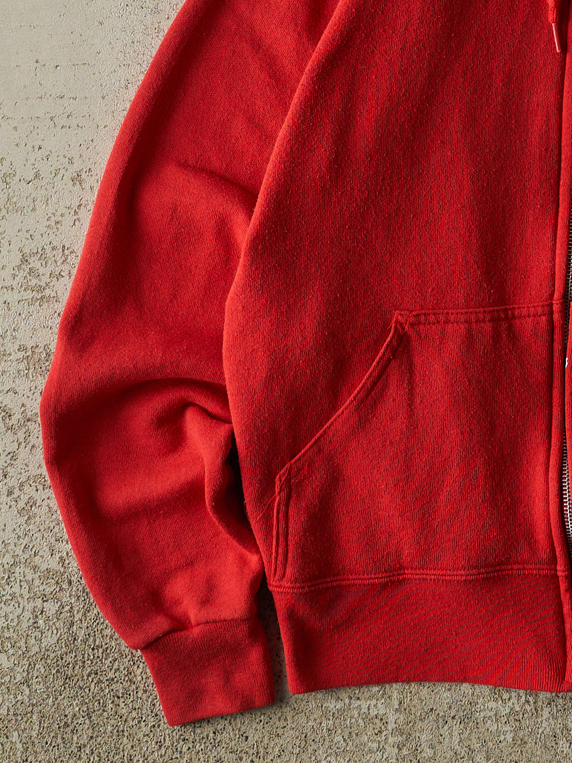 Vintage 90s Red Iowa State Zip Up Hoodie (XS/S)