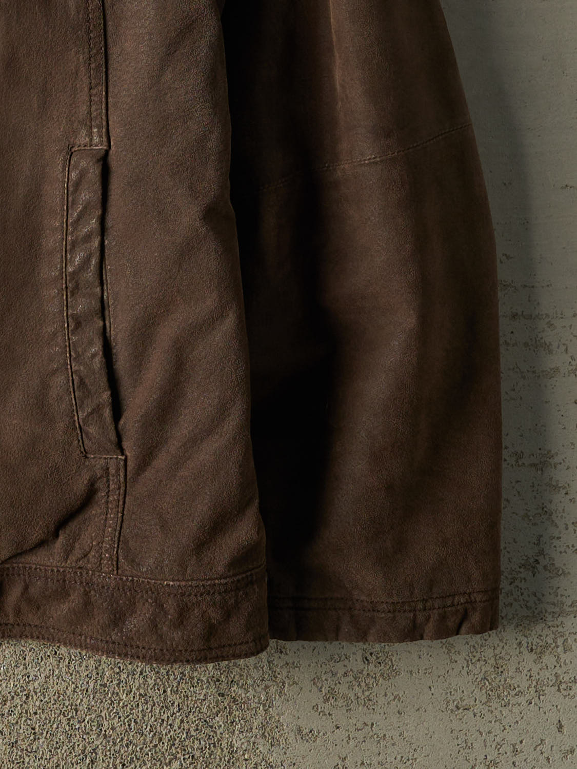 Vintage Y2K Brown Danier Suede Jacket (XL/XXL)