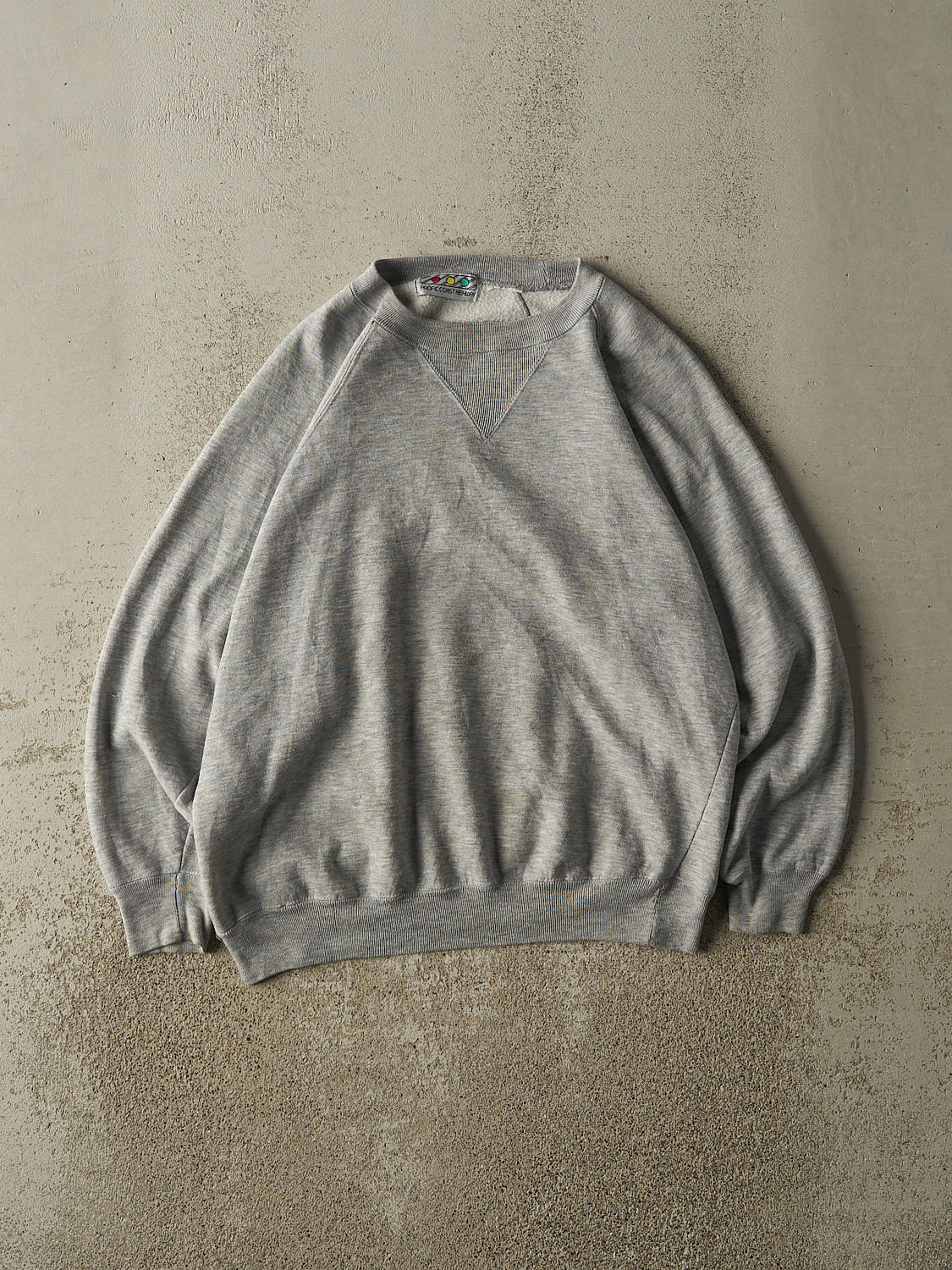 Vintage 80s Grey Blank Crewneck (S/M)