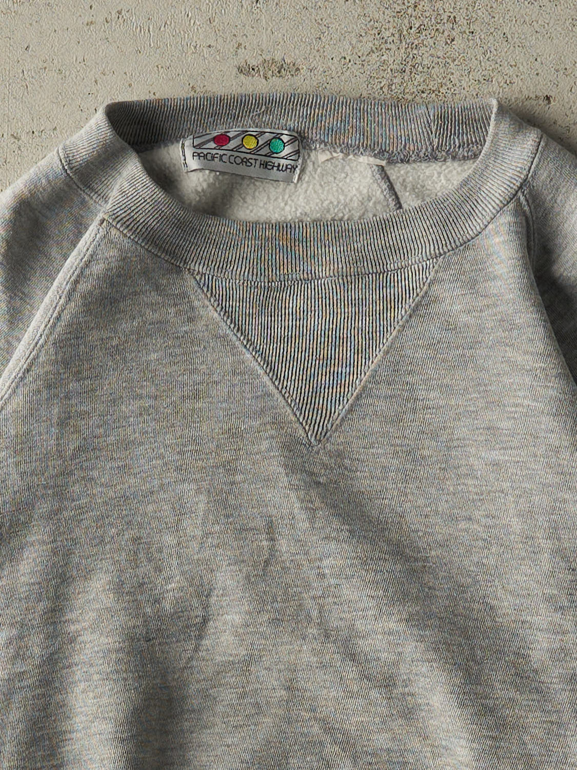 Vintage 80s Grey Blank Crewneck (S/M)