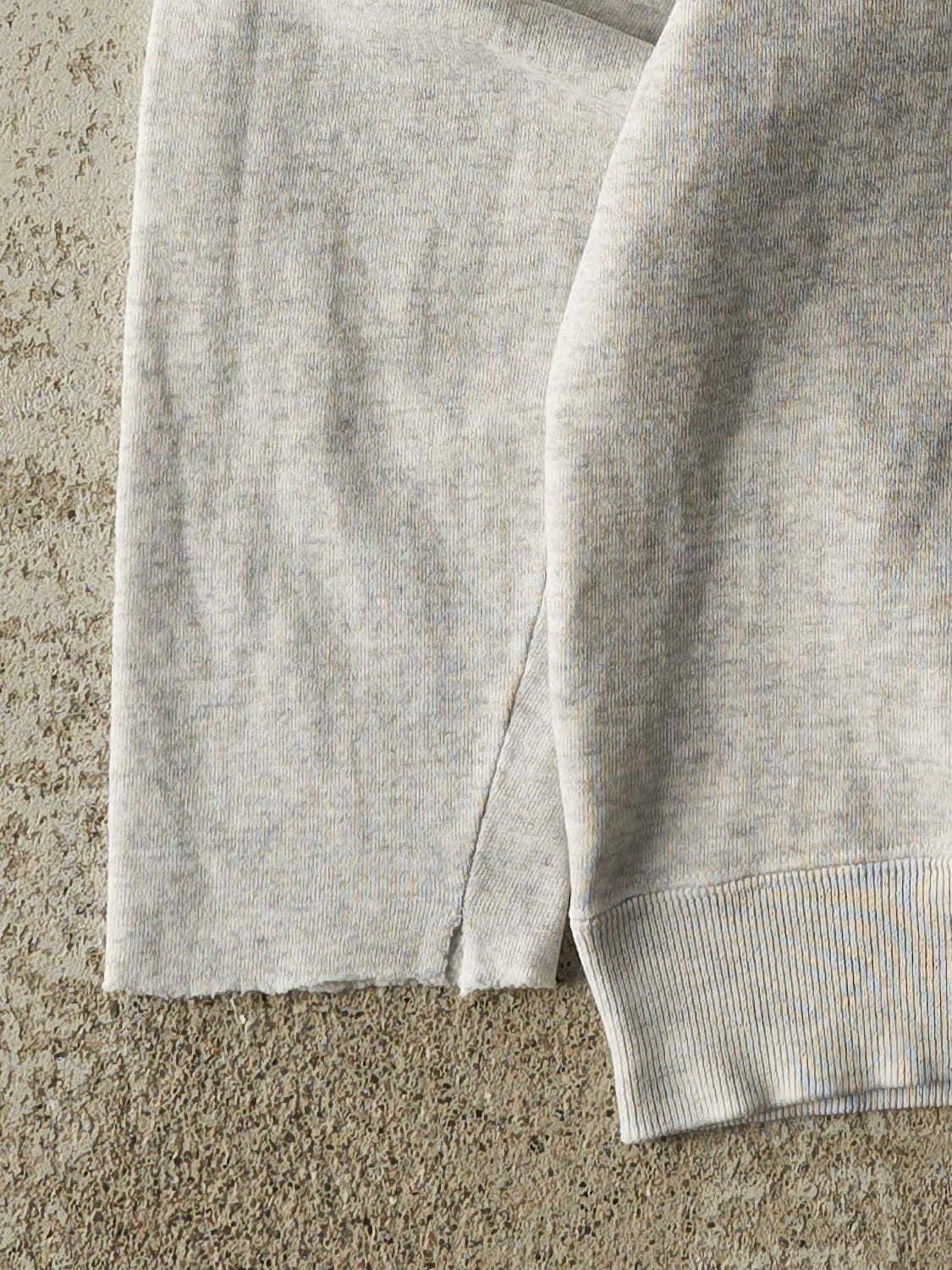 Vintage 90s Heather Grey Blank Crewneck (XS/S)