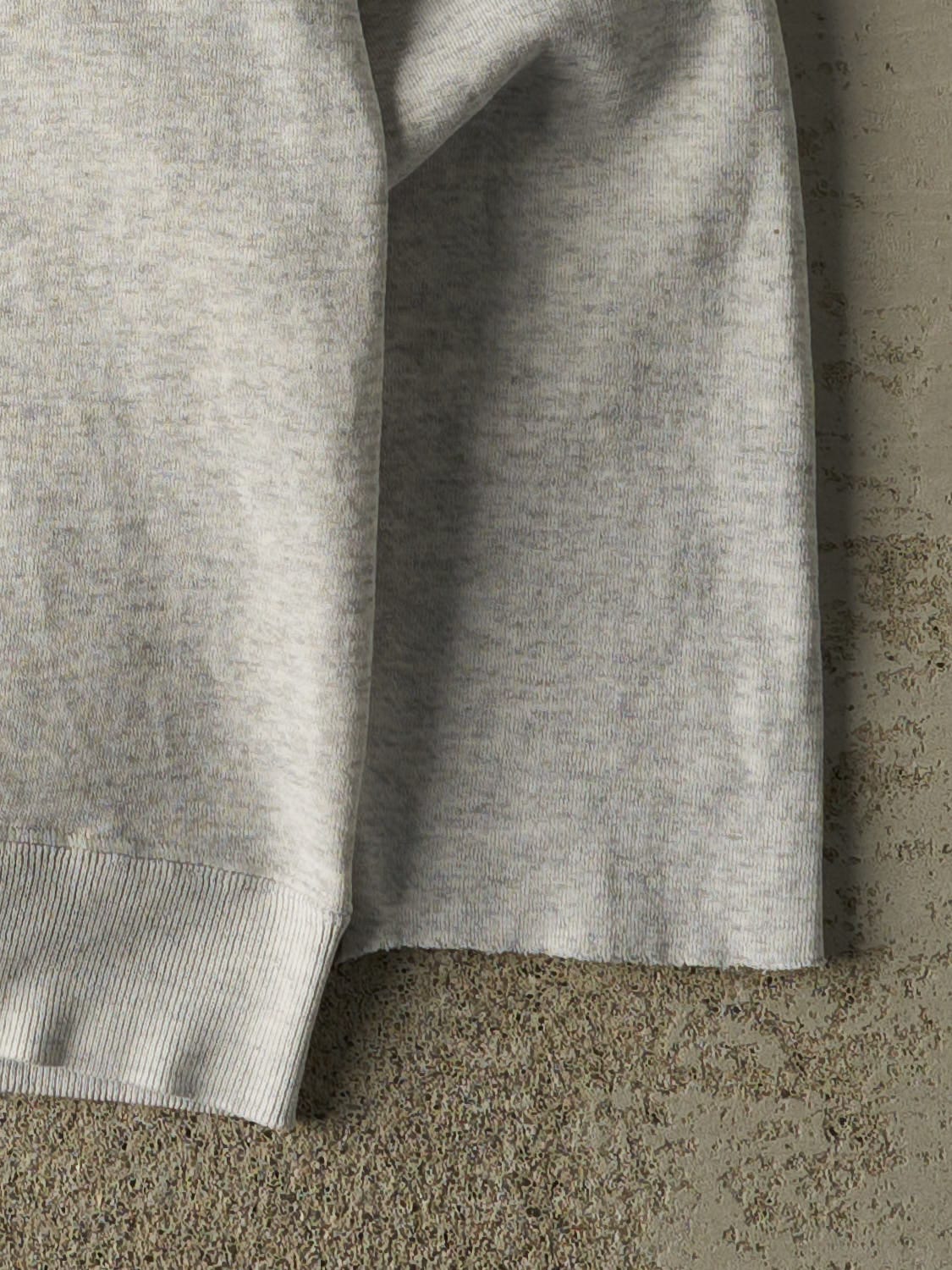 Vintage 90s Heather Grey Blank Crewneck (XS/S)