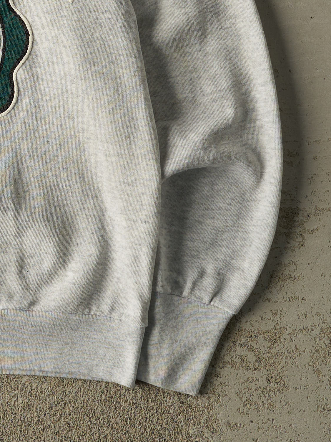 Vintage 90s Heather Grey Michigan State University Crewneck (M/L)
