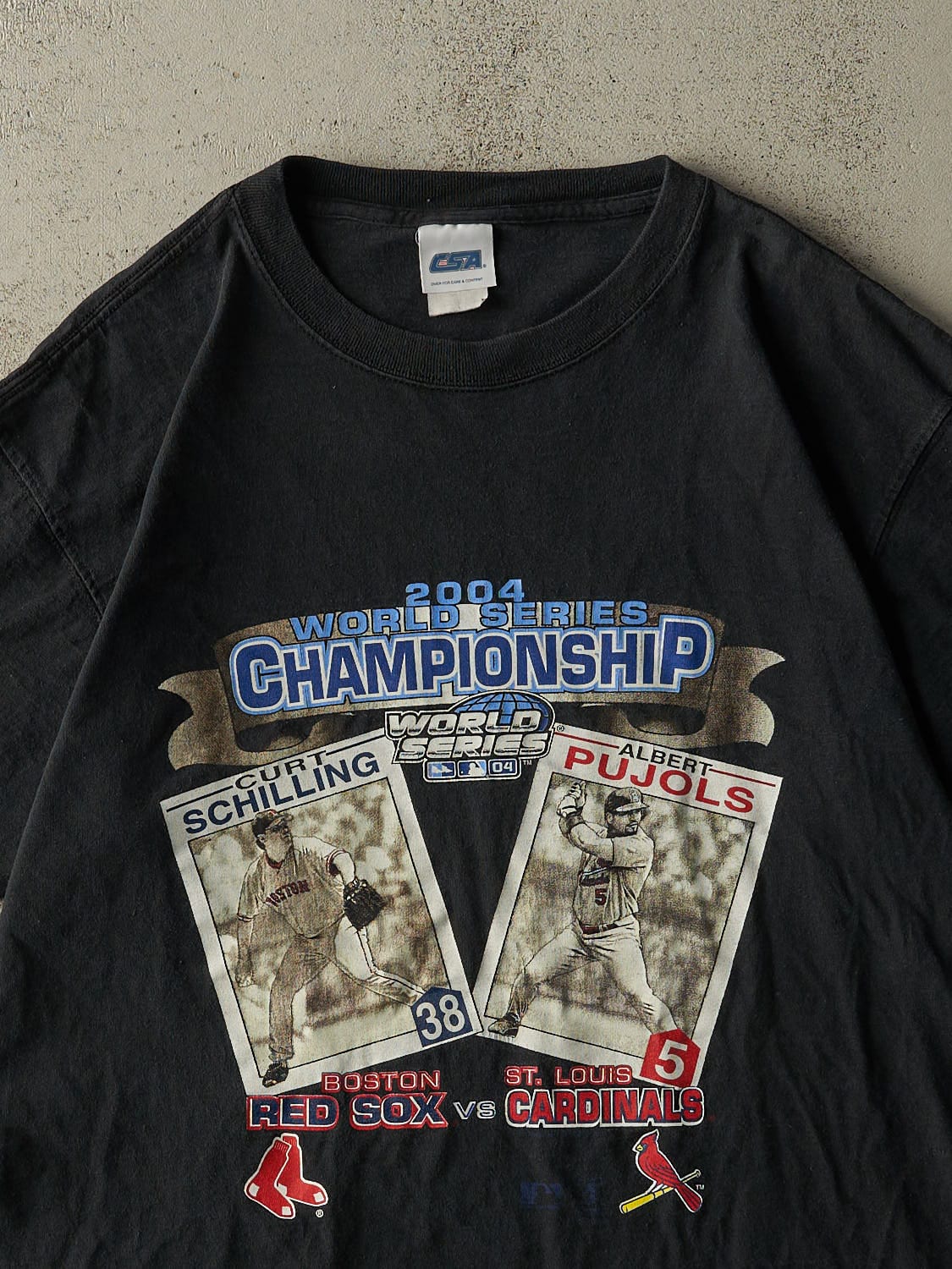 Vintage 04' Black World Series Champion Tee (L/XL)