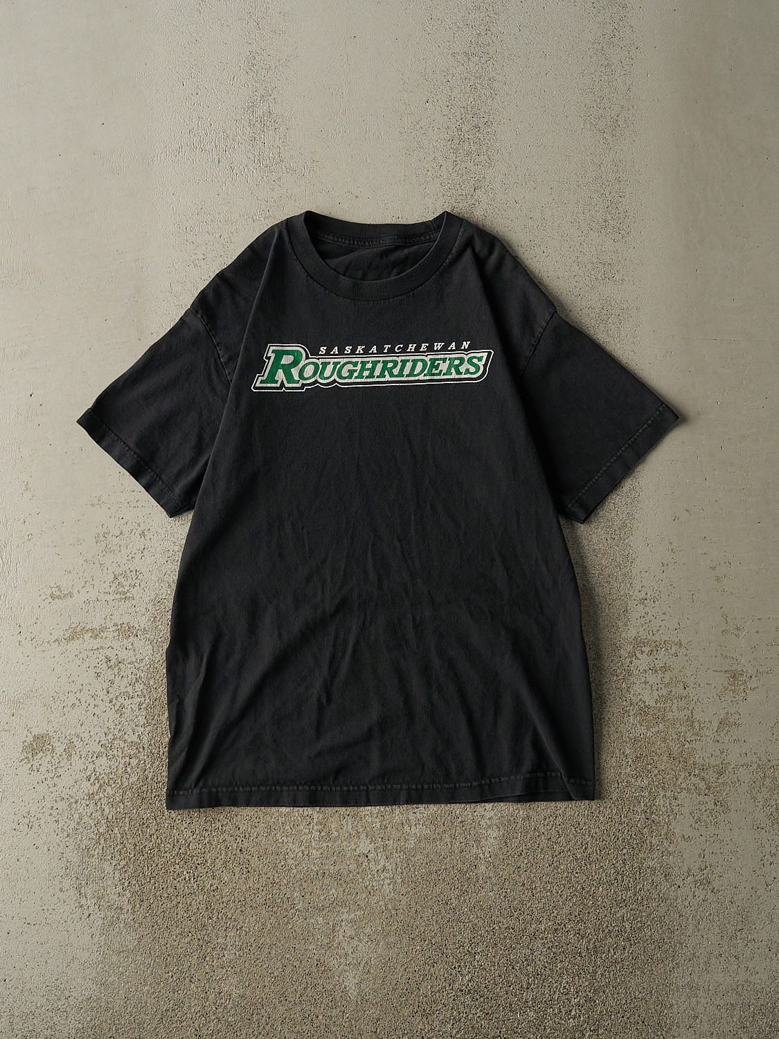 Vintage 90s Black Saskatchewan Roughriders Tee (M/L)