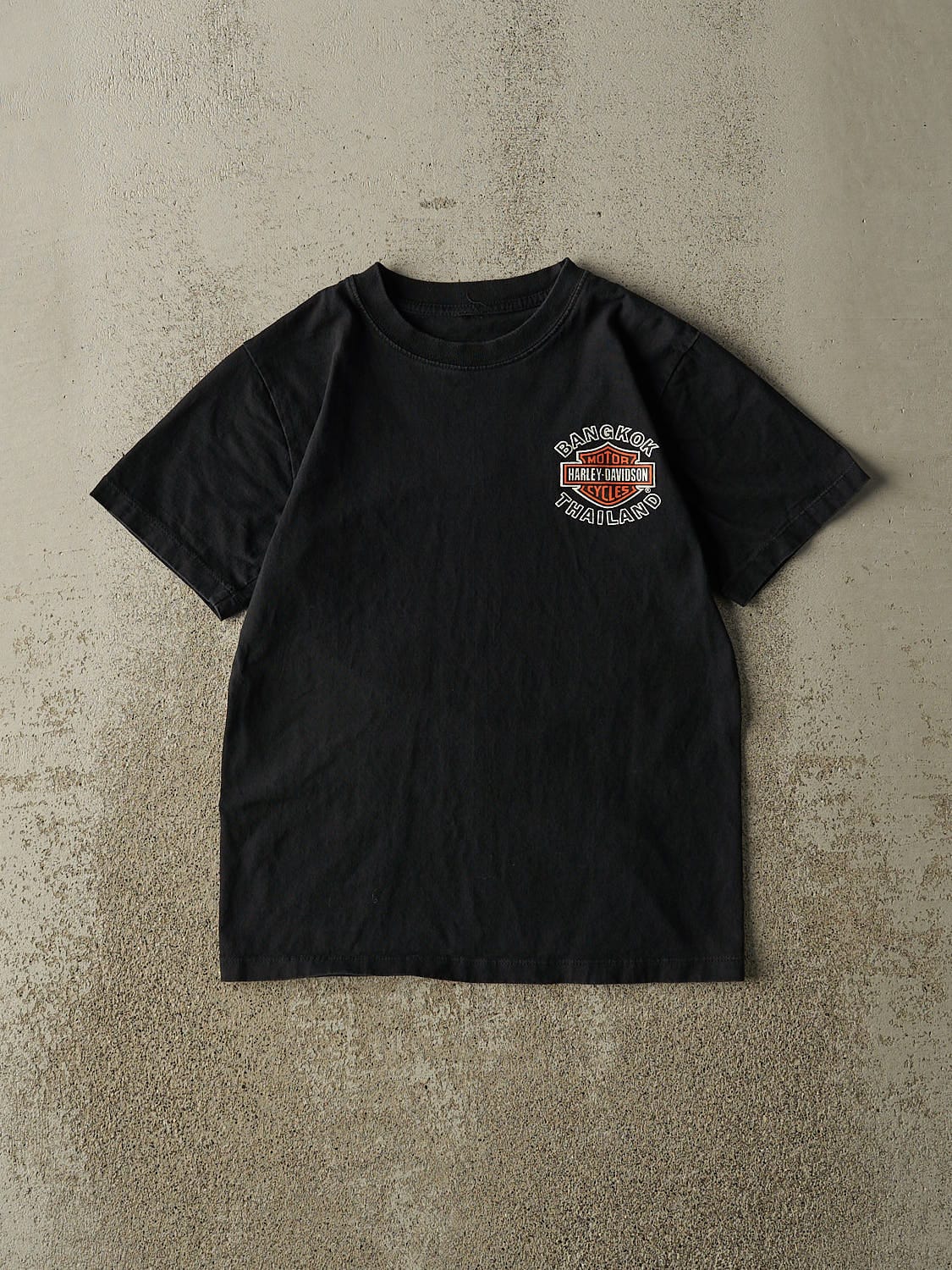 Vintage Y2K Black Harley Davidson Thailand Tee (XXS/XS)