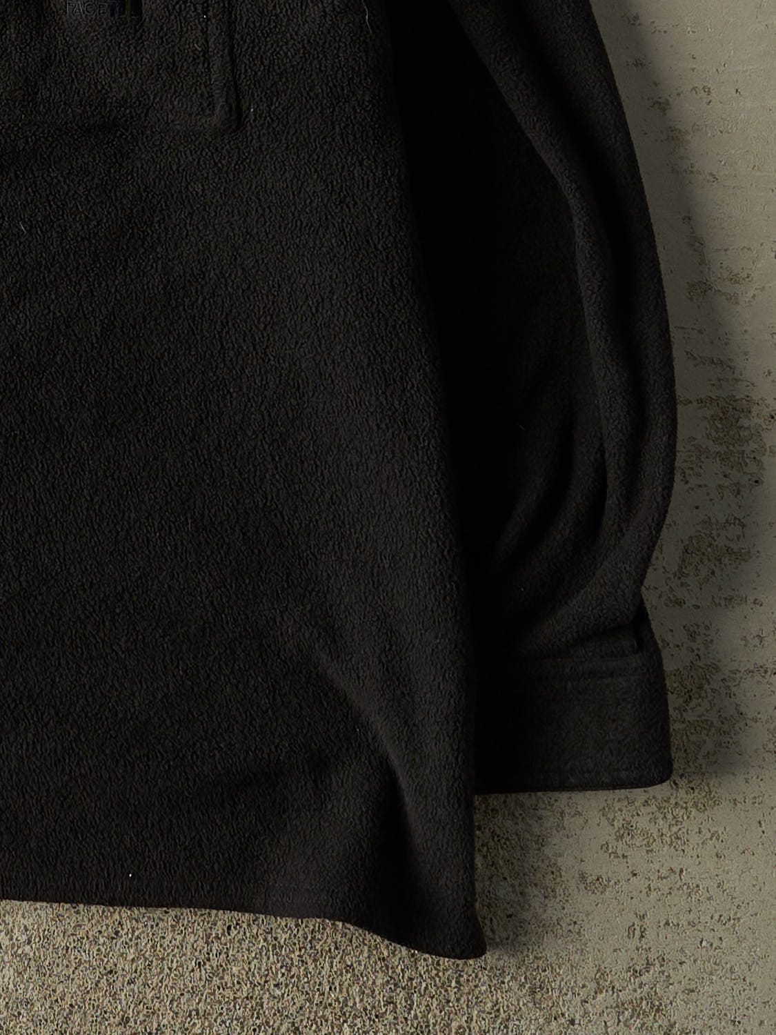 Vintage Y2K Black The North Face Button Up Fleece (M)