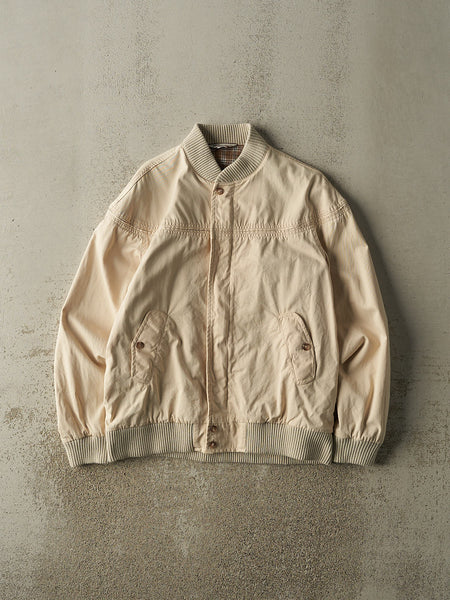 Vintage 80s Beige Harrington Jacket (M/L) – Rebalance Vintage