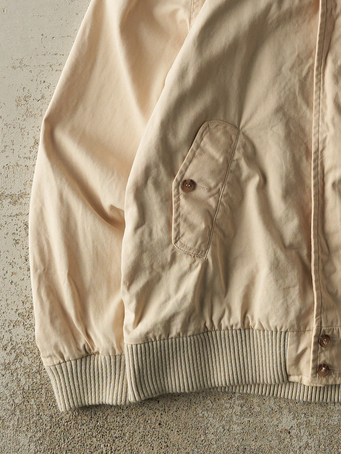Vintage 80s Beige Harrington Jacket (M/L)