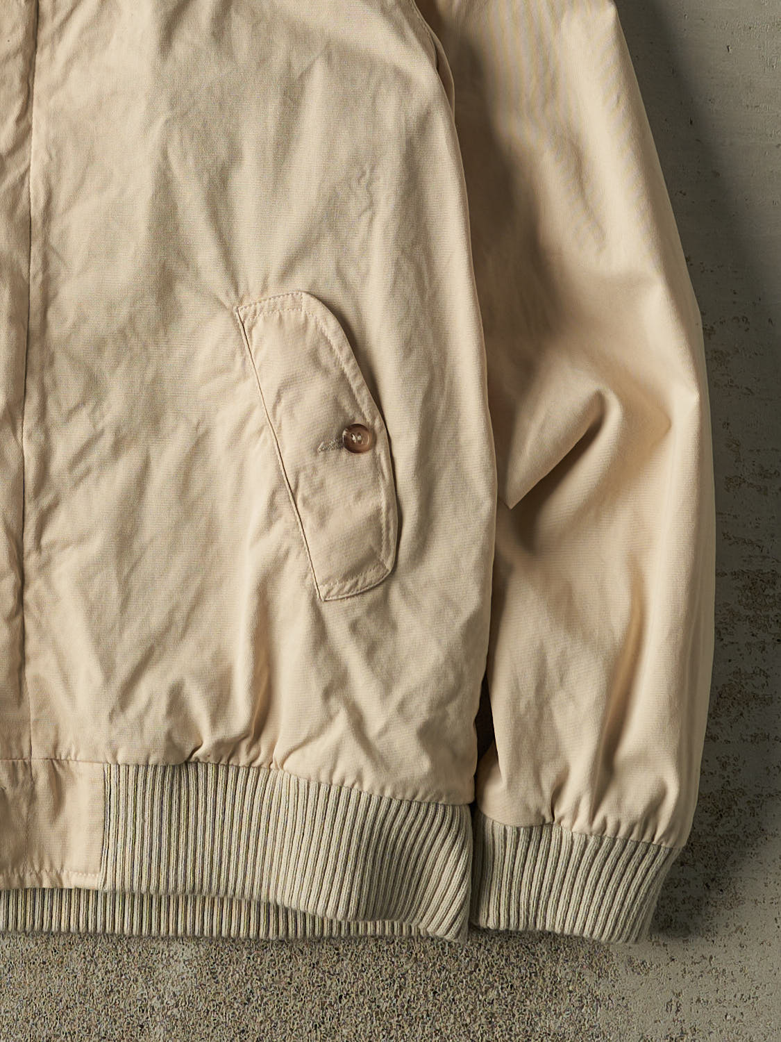 Vintage 80s Beige Harrington Jacket (M/L)
