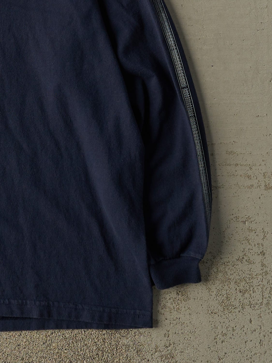 Vintage Y2K Navy Blue Starter Long Sleeve (XL)