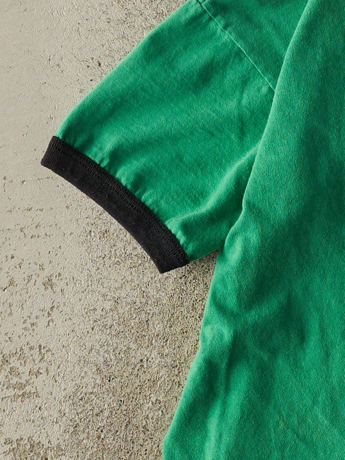 Vintage Y2K Green Saskatchewan Roughriders Ringer Tee (XS)