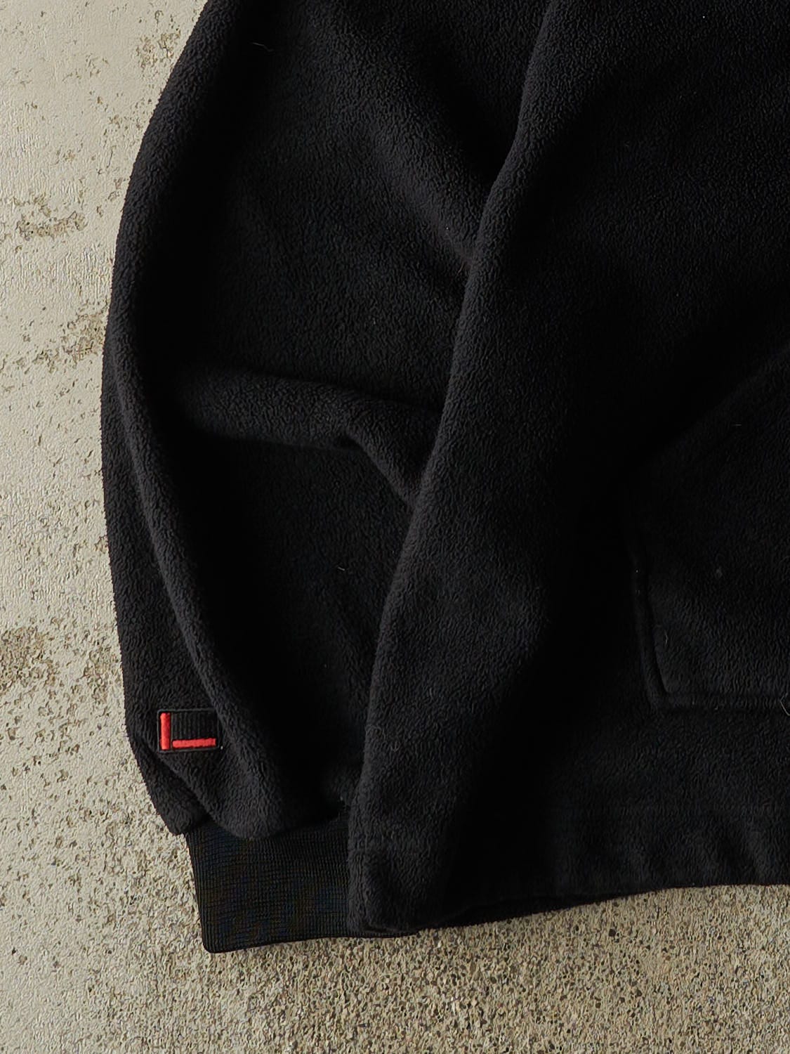 Vintage Y2K Black Fubu Fleece Hoodie (XXL)