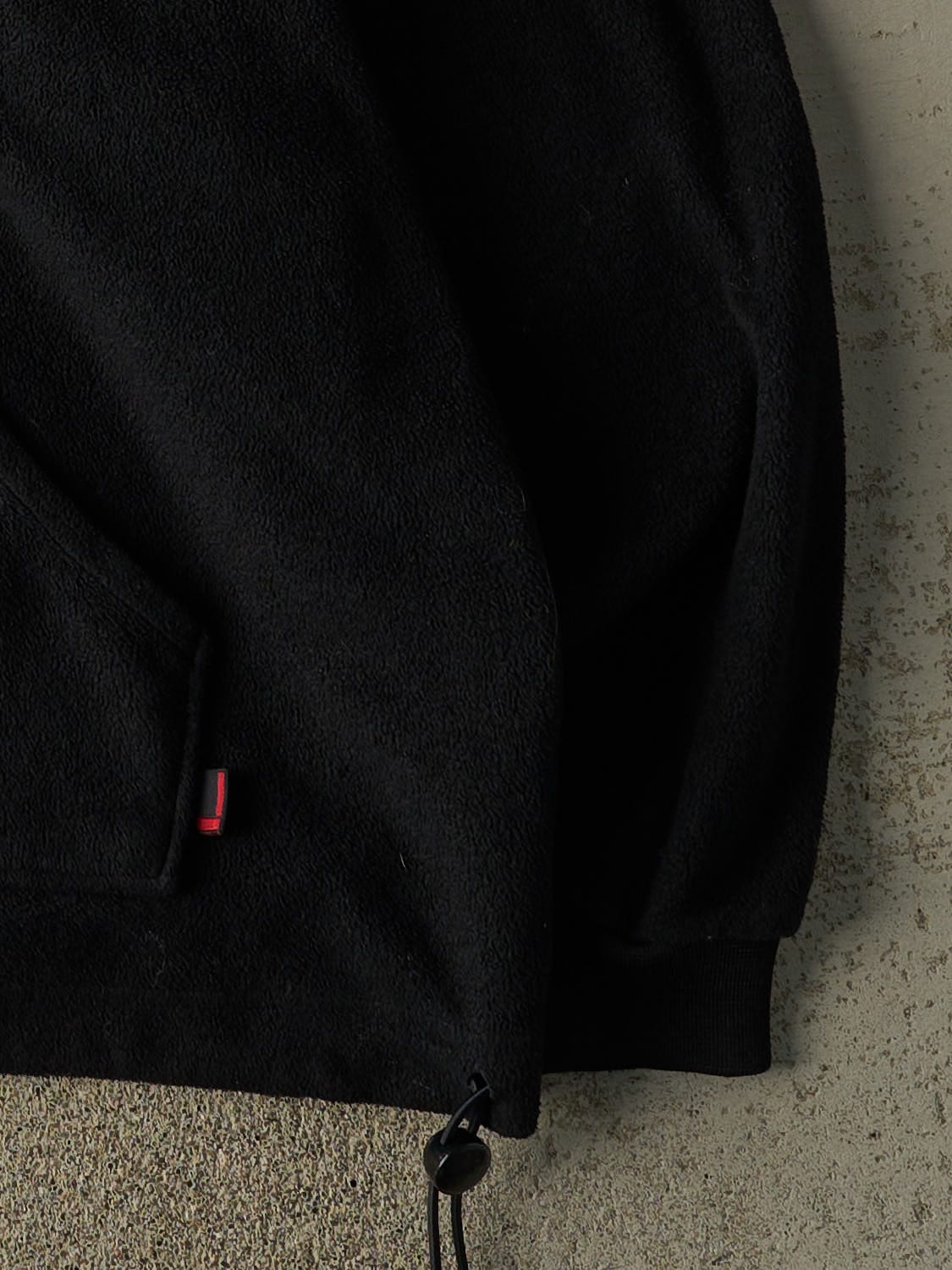 Vintage Y2K Black Fubu Fleece Hoodie (XXL)