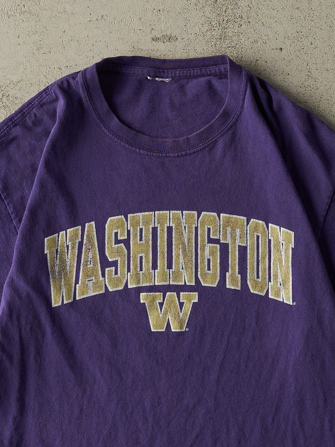 Vintage Y2K Purple University of Washington Tee (M)